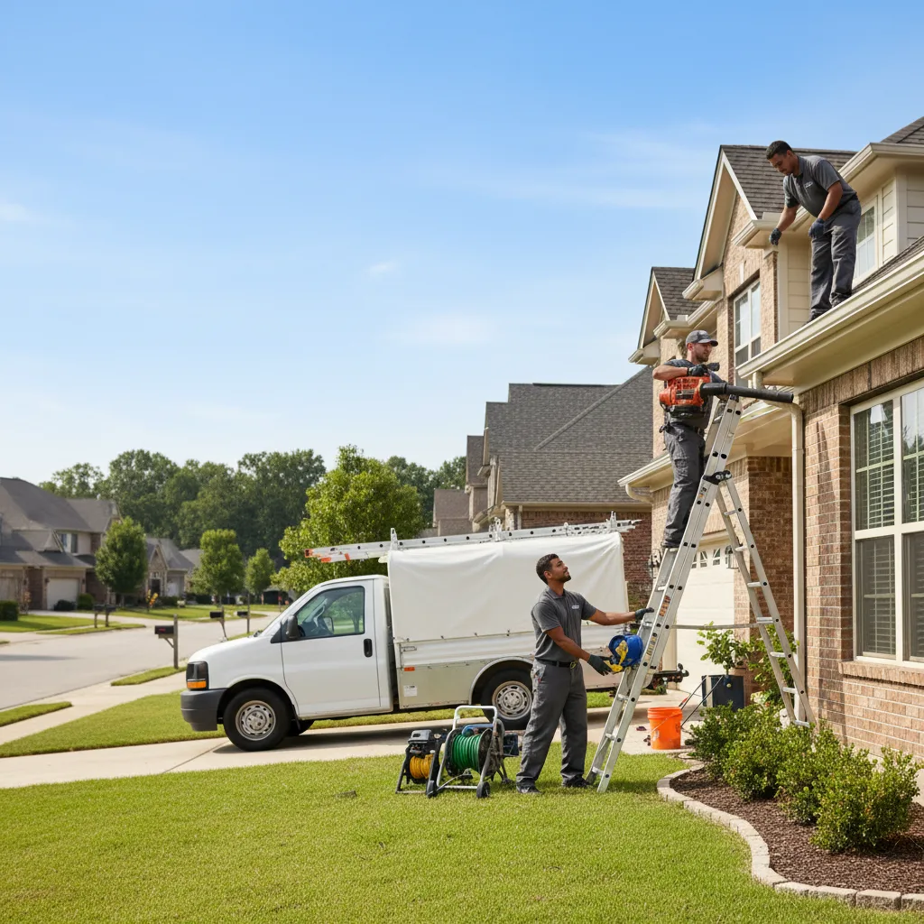 Home Gutter Service in Dunfermline, IL near me